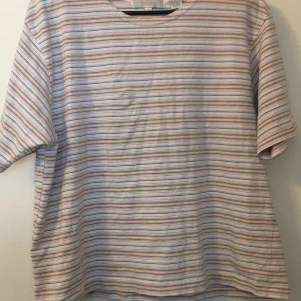 Stripped Crop Top
